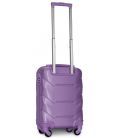 Чемодан Fly K147 мини XS серебристо-фиолетовый фото, картинка, изображение