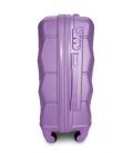 Чемодан Fly K147 мини XS серебристо-фиолетовый фото, картинка, изображение