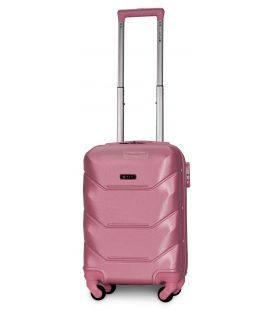 Чемодан Fly K147 мини XS серебряно-розовый фото, картинка, изображение
