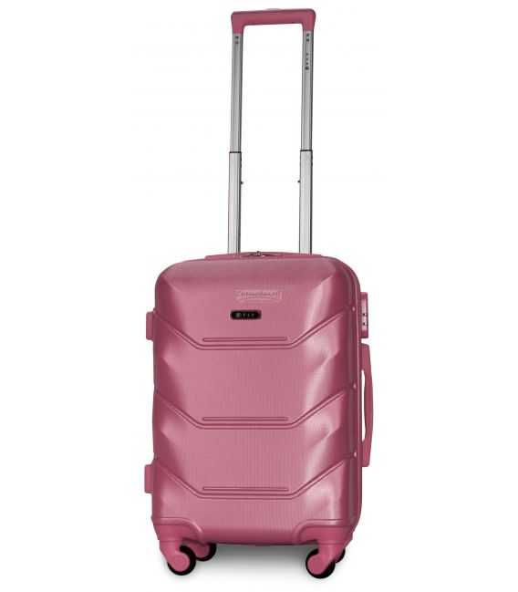 Чемодан Fly K147 Mini серебристо-розовый фото, картинка, изображение
