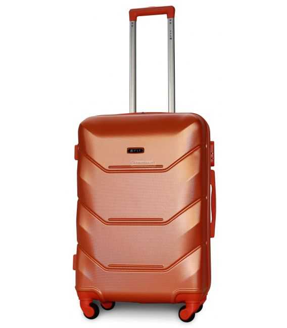 Чемодан Fly K147 средний M оранжевый фото, картинка, изображение