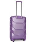Валіза Fly K147 середня M срібно-фіолетова картинка, зображення, фото
