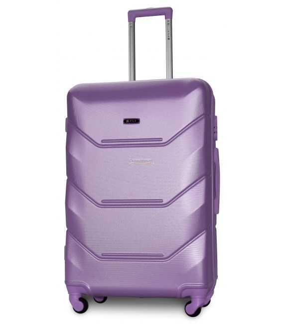 Чемодан Fly K147 большой L серебристо-фиолетовый фото, картинка, изображение