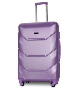 Чемодан Fly K147 большой L серебристо-фиолетовый фото, картинка, изображение
