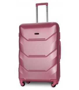 Валіза Fly K147 велика L срібно-рожева картинка, зображення, фото