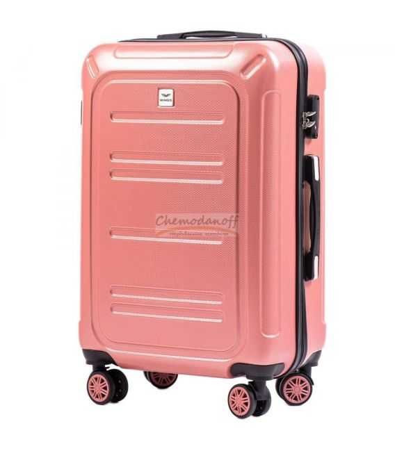 Чемодан Wings PC175 Midi розовый фото, картинка, изображение