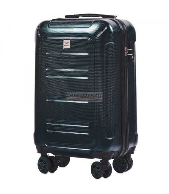 Чемодан Wings PC175 маленький S зеленый фото, картинка, изображение