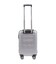 Чемодан Wings PC175 маленький S серебристый фото, картинка, изображение