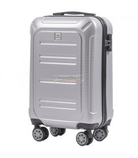 Чемодан Wings PC175 маленький S серебристый