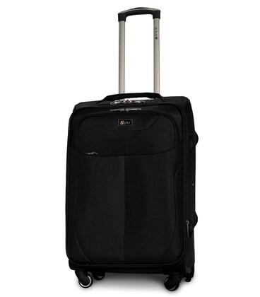 Валіза Fly 1807 середня M чорна 4 колесна картинка, зображення, фото