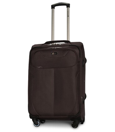 Чемодан Fly 1807 средний M коричневый 4 колесный фото, картинка, изображение