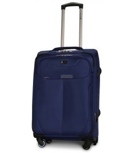 Чемодан Fly 1807 средний M темно-синий 4 колесный фото, картинка, изображение