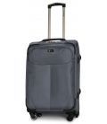 Чемодан Fly 1807 средний M темно-серый 4 колесный фото, картинка, изображение