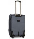 Чемодан Fly 1807 средний M темно-серый 4 колесный фото, картинка, изображение