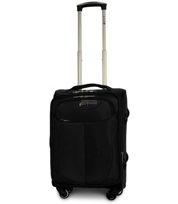 Валіза Fly 1807 маленька S чорна 4 колесна картинка, зображення, фото
