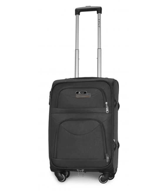 Чемодан Fly 6802 Mini темно-серый 4 колесный фото, картинка, изображение