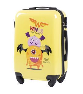 Чемодан Wings Kids маленький S Монстры фото, картинка, изображение