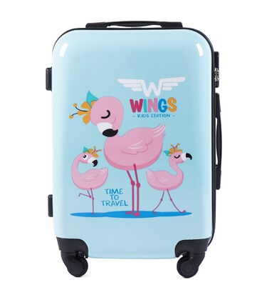 Валіза Wings Kids маленька S Фламінго картинка, зображення, фото