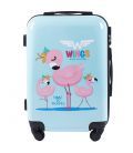 Чемодан Wings Kids маленький S Фламинго фото, картинка, изображение