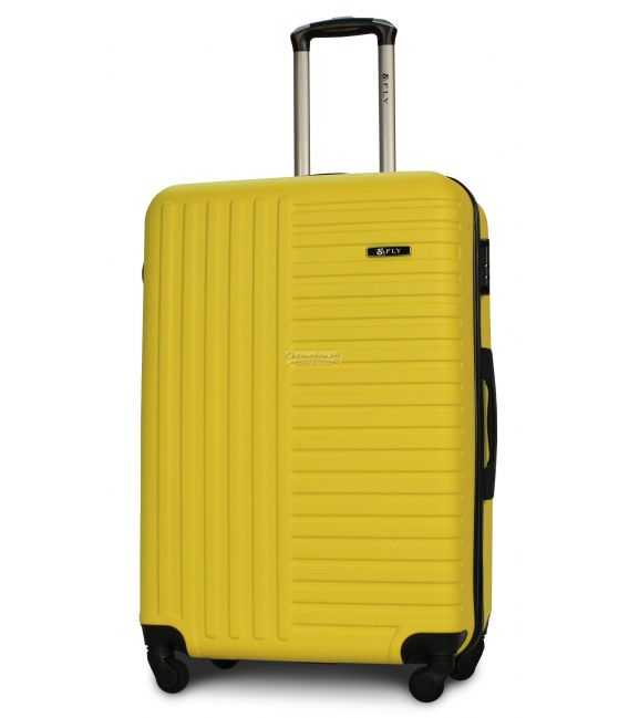 Чемодан Fly 1096 Maxi желтый фото, картинка, изображение