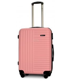 Чемодан Fly 1096 средний M светло-розовый фото, картинка, изображение
