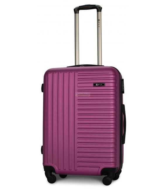 Чемодан Fly 1096 Midi темно-фиолетовый фото, картинка, изображение