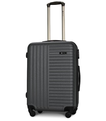 Валіза Fly 1096 середня M темно-сіра картинка, зображення, фото