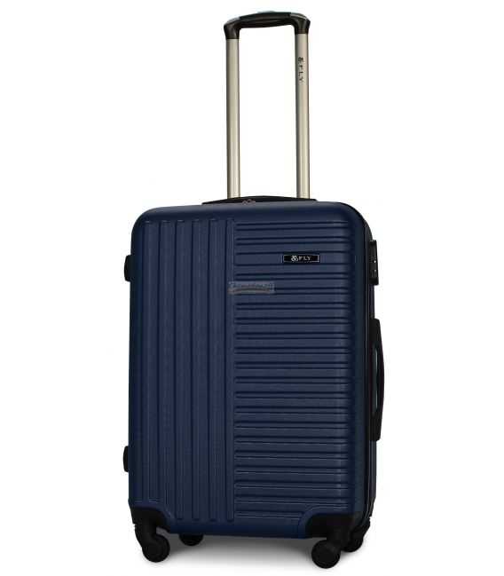 Валіза Fly 1096 середня M темно-синя картинка, зображення, фото