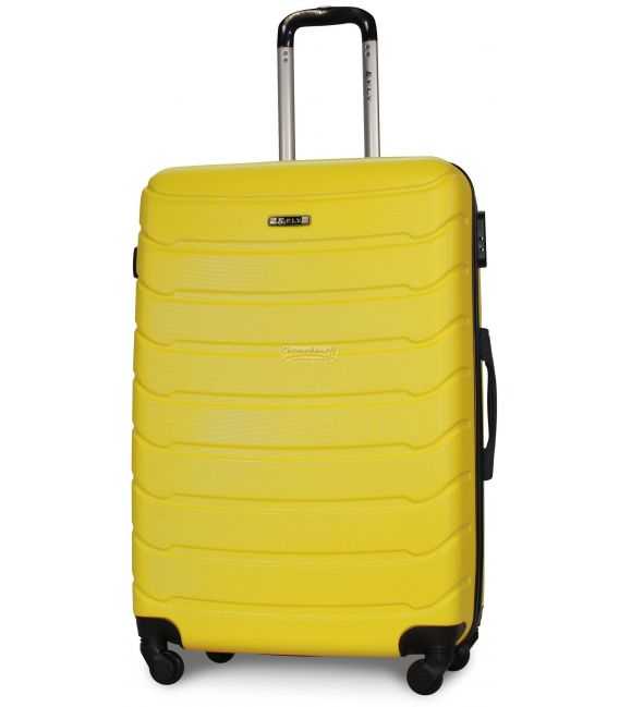 Чемодан Fly 1107 Maxi желтый фото, картинка, изображение