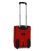Чемодан Fly 1708 мини XS красный 2 колесный фото, картинка, изображение