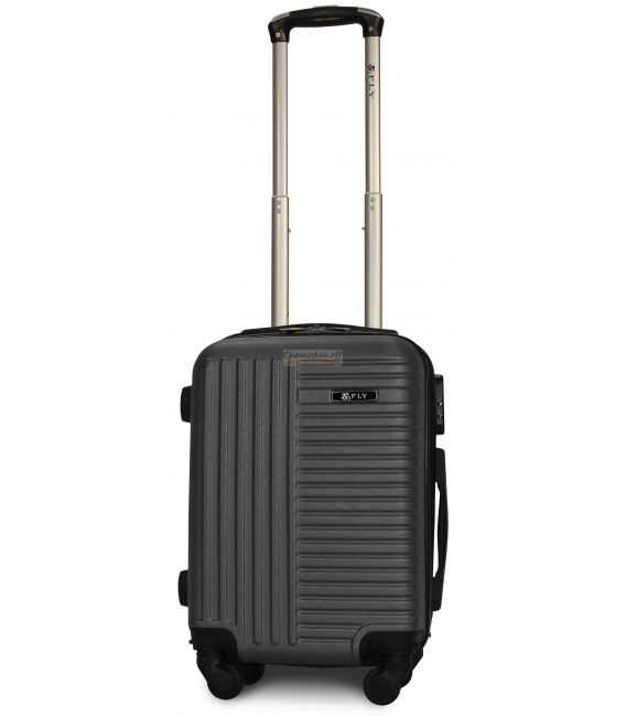 Чемодан Fly 1096 мини XS темно-серый фото, картинка, изображение