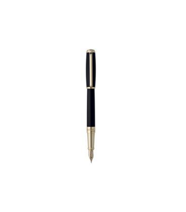 Перьевая ручка ST Dupont Elysee Black Lacquer GP FP Du410574 картинка, изображение, фото