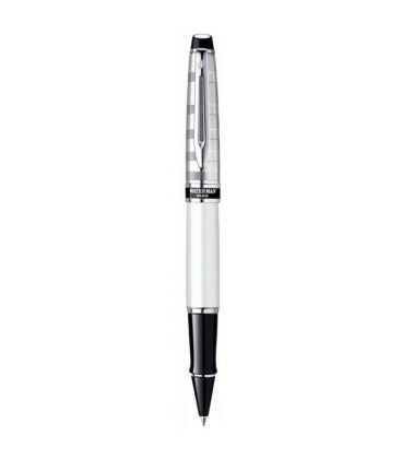 Ручка ролер Waterman Expert Deluxe White CT RB 40 039 картинка, зображення, фото