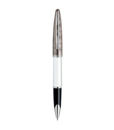 Ручка ролер Waterman Carene Contemporary White ST RB 41 206 картинка, зображення, фото