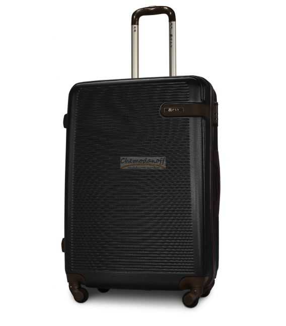 Валіза Fly 1101 велика L чорна - картинка, зображення, фото валізи
