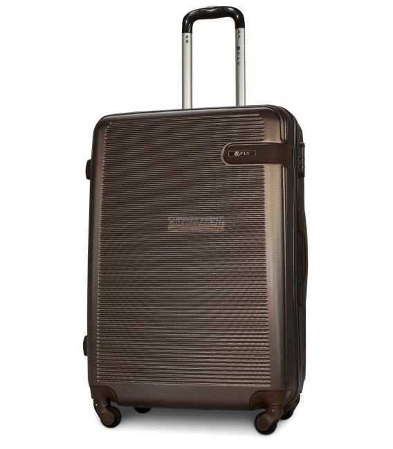 Чемодан Fly 1101 большой L коричневый фото, картинка, изображение