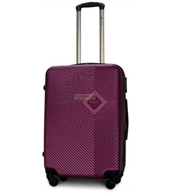 Валіза Fly 2130 середня M темно-фіолетова картинка, зображення, фото