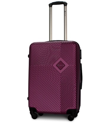Валіза Fly 2130 середня M темно-фіолетова картинка, зображення, фото