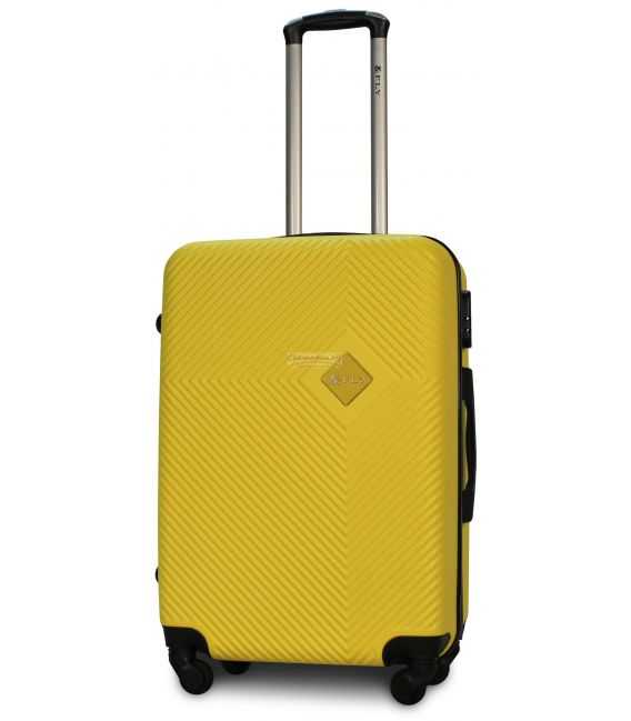 Чемодан Fly 2130 Midi желтый фото, картинка, изображение