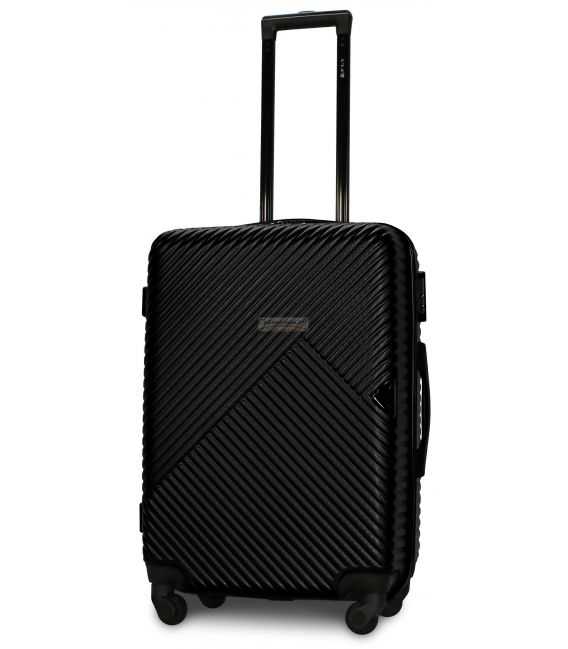 Чемодан Fly 2702 средний M черный фото, картинка, изображение