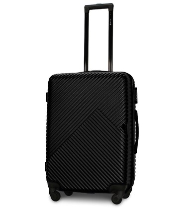 Чемодан Fly 2702 средний M черный фото, картинка, изображение