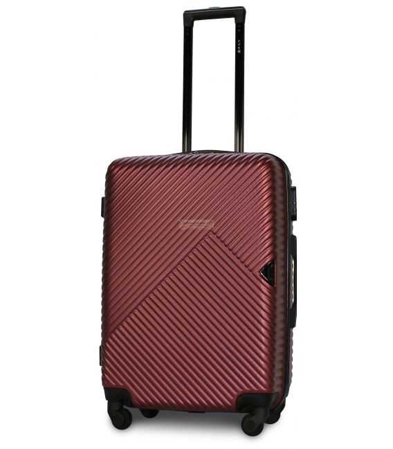 Чемодан Fly 2702 Midi бордовый фото, картинка, изображение