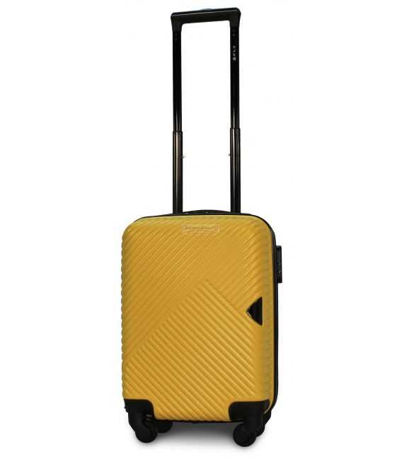 Чемодан Fly 2702 мини XS желтый фото, картинка, изображение