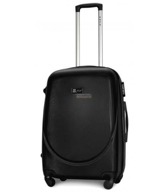 Чемодан Fly B310 Midi черный фото, картинка, изображение