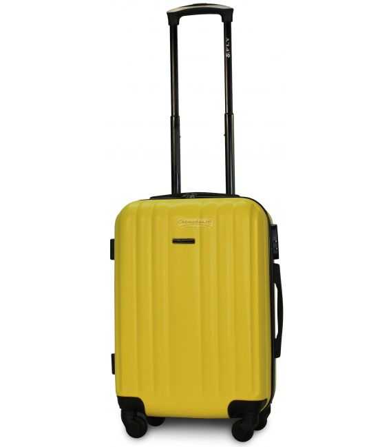 Валіза Fly 614 маленька S жовта - картинка, зображення, фото валізи