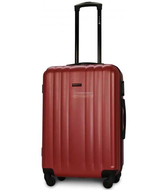 Чемодан Fly 614 средний M бордовый фото, картинка, изображение