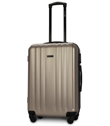 Чемодан Fly 614 средний M шампань фото, картинка, изображение