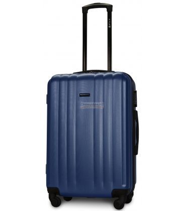 Чемодан Fly 614 Midi темно-синий фото, картинка, изображение