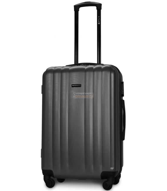 Валіза Fly 614 Midi темно-сіра картинка, зображення, фото