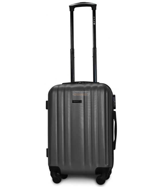 Чемодан Fly 614 маленький S темно-серый фото, картинка, изображение